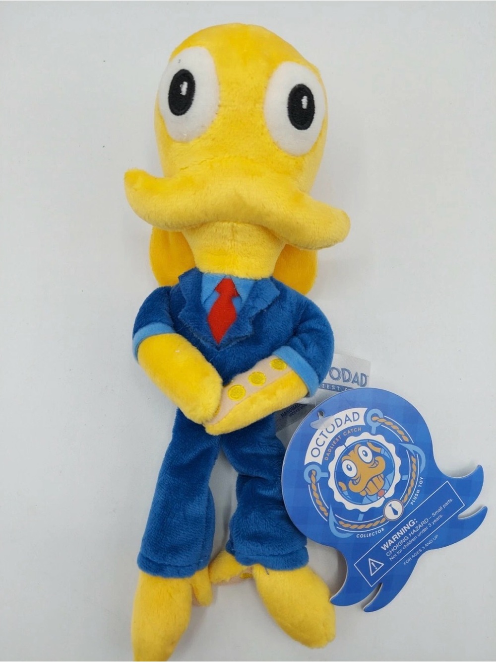 NEW PLUSH DOLL FIGURE OCTODAD OCTOPUS DADLIEST CATCH FANGAMER YOUNG HORSES TOY